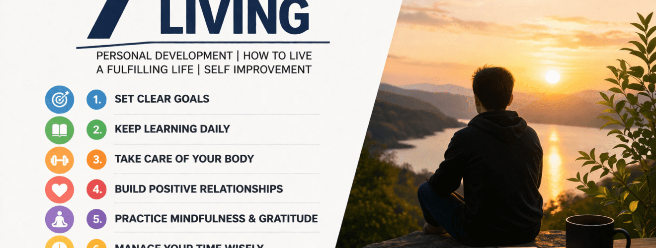 7 Rules for Living Personal Development How to Live a Fulfilling Life Self Improvement